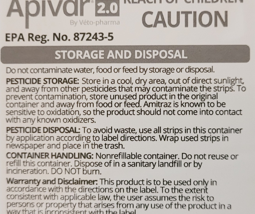 Apivar Strips Image 4