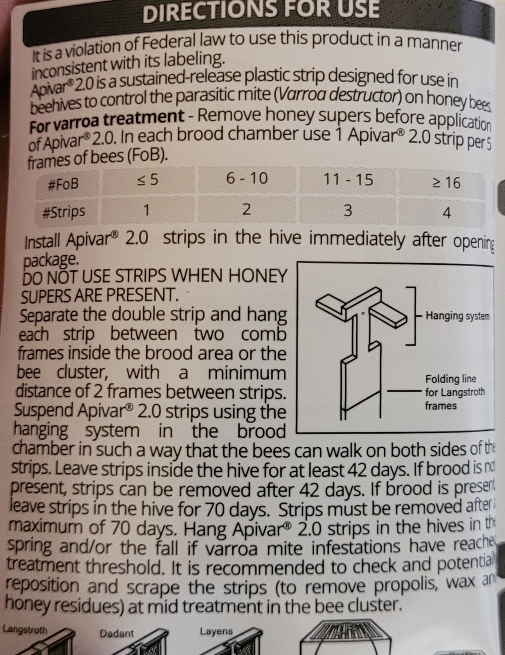 Apivar Strips Image 7